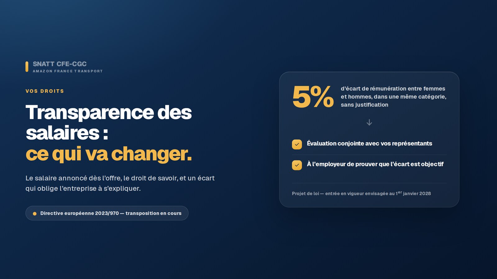 Transparence des salaires : ce qui va changer, et où en est la loi
